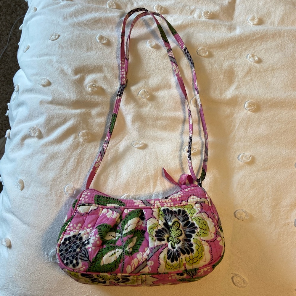Floral Pink/Green Vera Bradley Bag